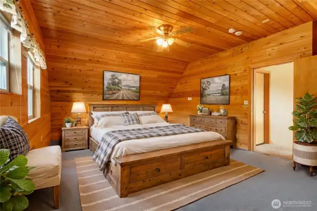 upstairs bedroom