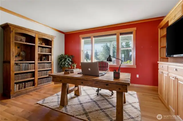 space off kitchen, can be utilized as dining area, living room, or office space!