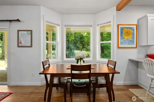 Delightful dining room