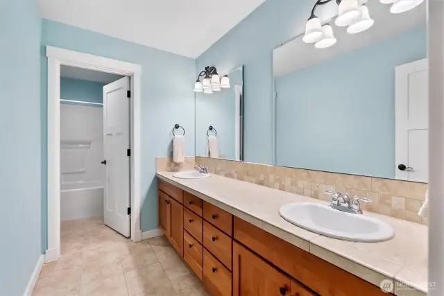 Bathroom upstairs