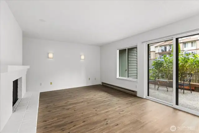 Vinyl plank flooring throughout entire home!