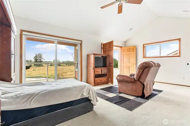 Main level primary suite