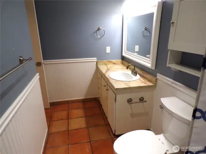 Hall bathrrom with full bath