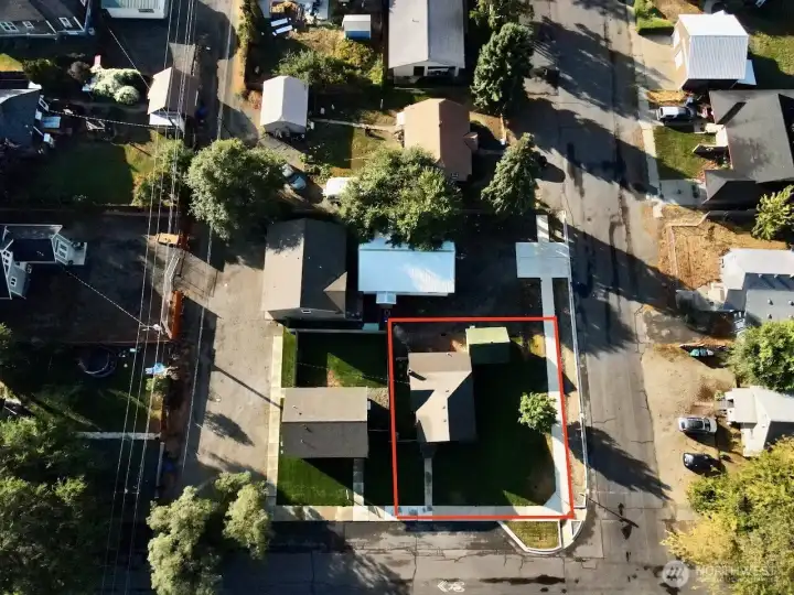 Property lines for reference only