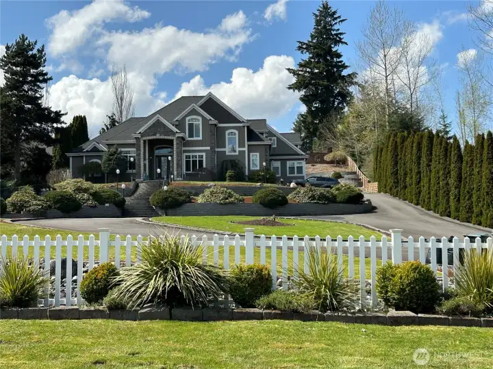 Front of the property.