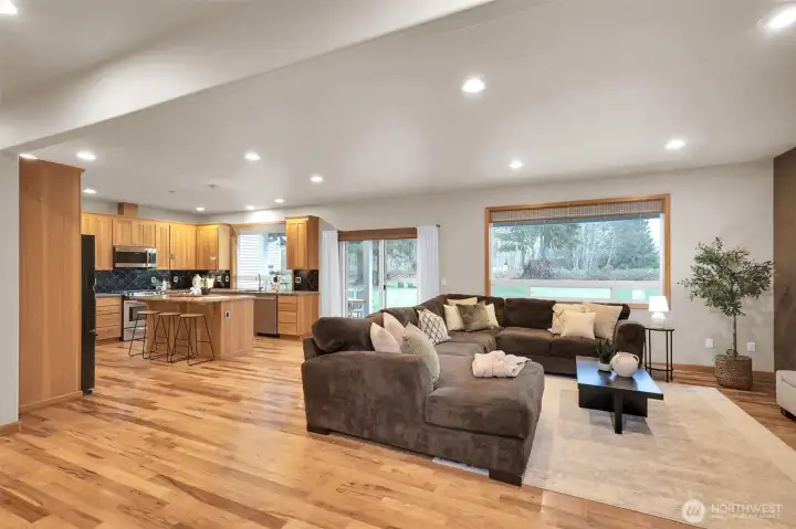 Comfortable living space perfect for gathering.