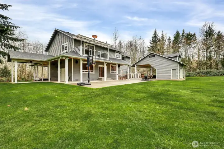 Wide usable yard perfect for PLAY + PETS + future IDEAS.