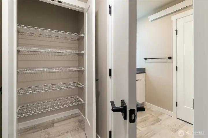 Closet off of main entry