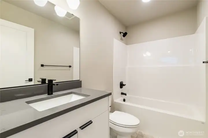 2nd bathroom on 2nd floor adjacent to 2nd bedroom