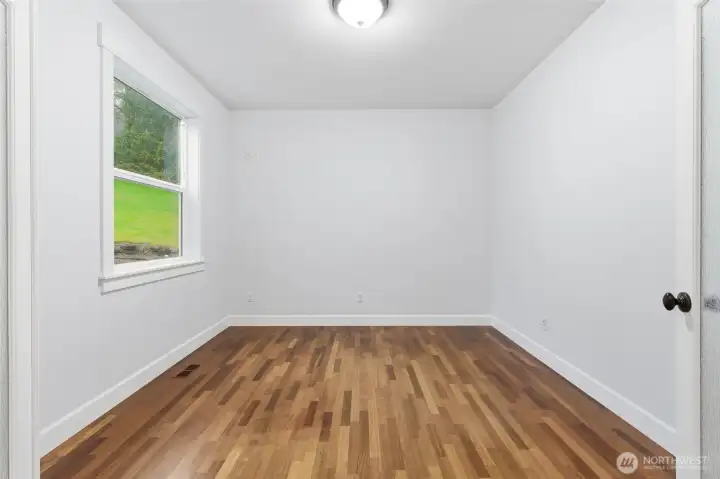 Office to the left of the Foyer.