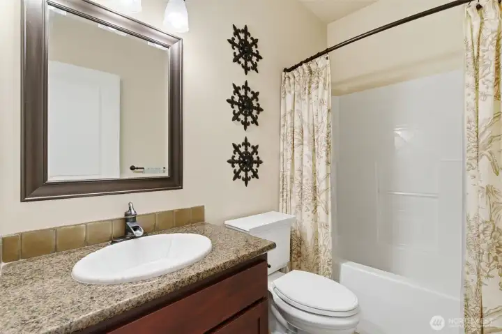 Main floor full bathroom.