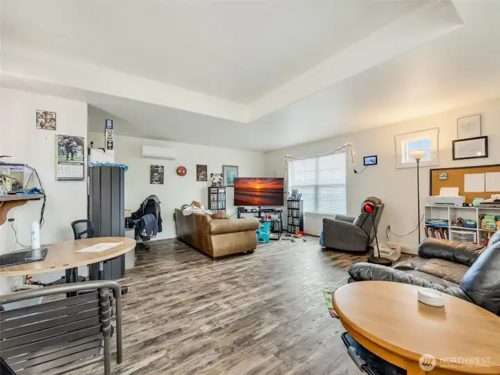 Unit A family room