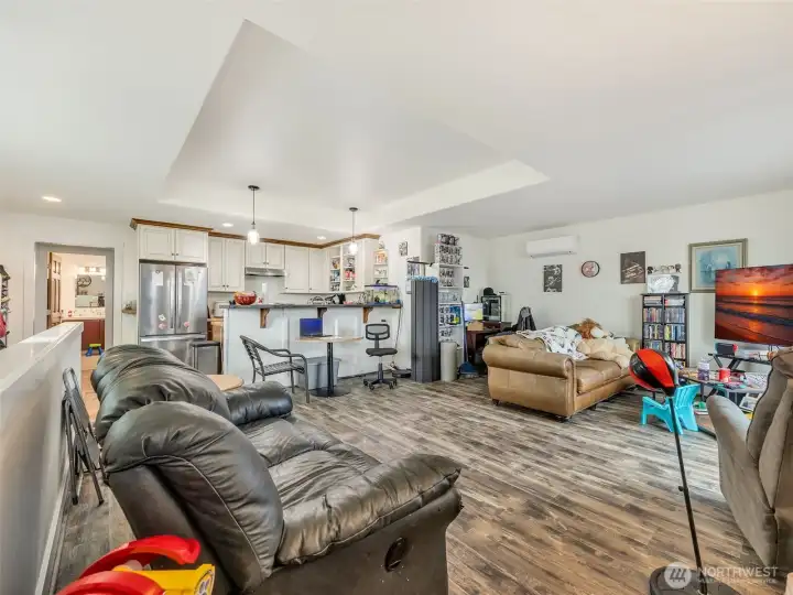 Unit A family room