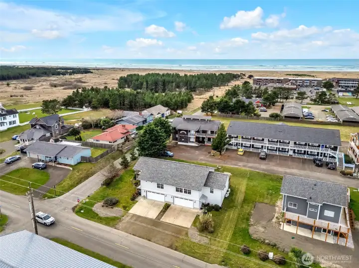 Front with beach view