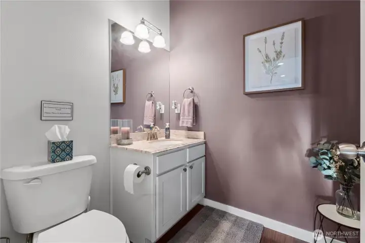 Half bath on main level