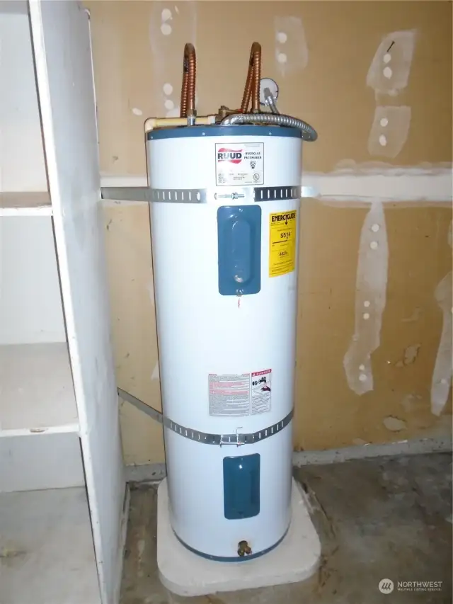 Water Heater in garage