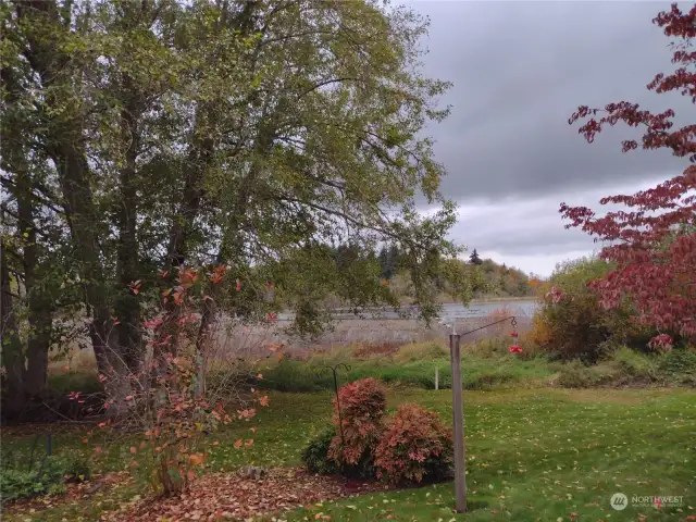 Lake view in the Fall