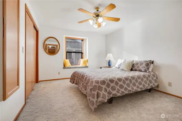 2nd bedroom with reading nook