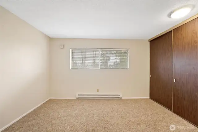 One bedroom unit.