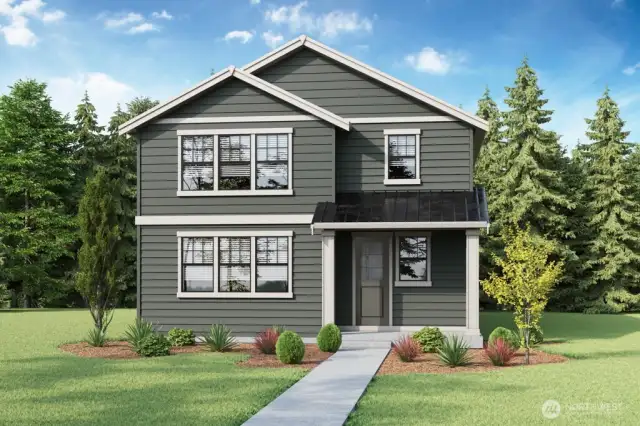 Photo rendering is representational. Actual home is under construction and finishes, elevation, and paint colors may vary. See site agent for details.