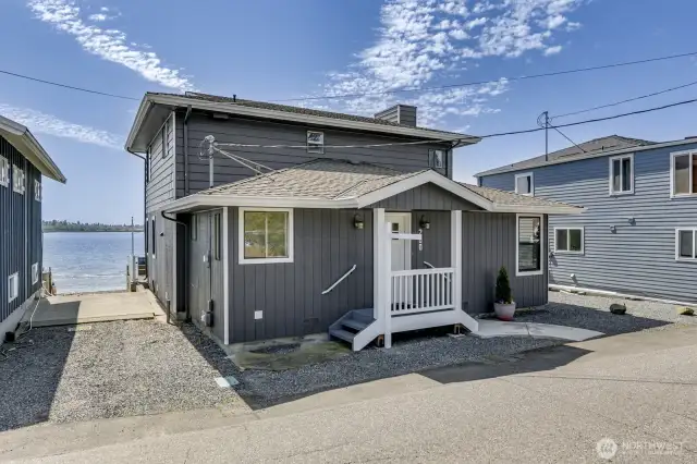 Step out the front door and go for a walk. The road is a dead end with local traffic only. Great walkability.