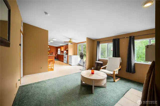 More space to enjoy entertaining.