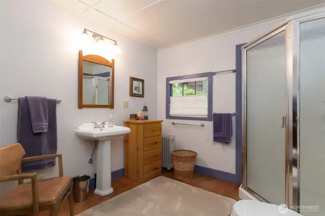 Updated Spacious Bathroom - Privately Located on Main Level