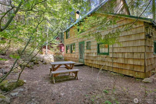 Rear of Cabin Entertaining Space