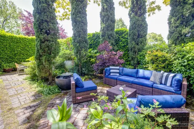 The award-winning garden is a masterpiece, offering year-round beauty & tranquility.