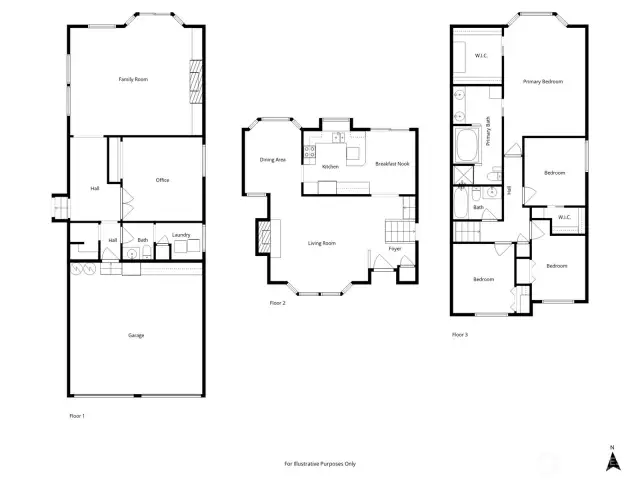 Here is a 2D floorpan. Remember to view the 3D MatterPort tour. That way, you don't miss a single important element of this fantastic home. Thanks for visiting your future home.