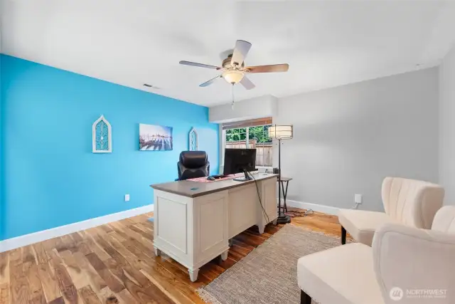 Not only is this home stunning, but it's been lovingly maintained and updated. The beautiful moldings and trim work were completed by the seller and his superb carpentry skills.