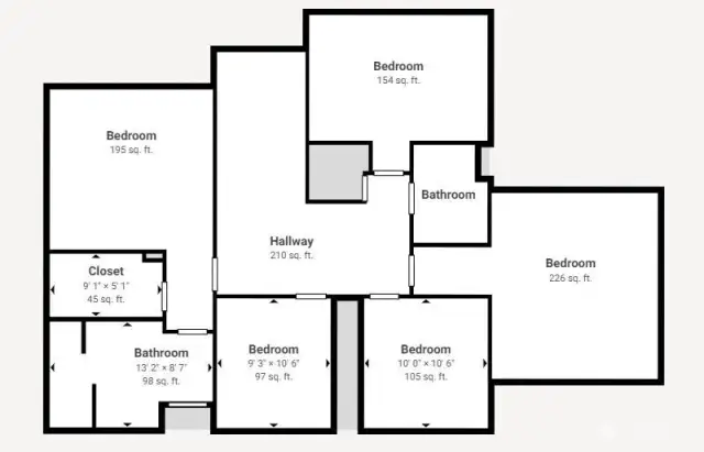 Upper Floor Plan