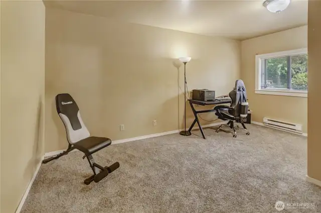 Bedroom 3, located on the opposite side of the home from bedroom 1&2