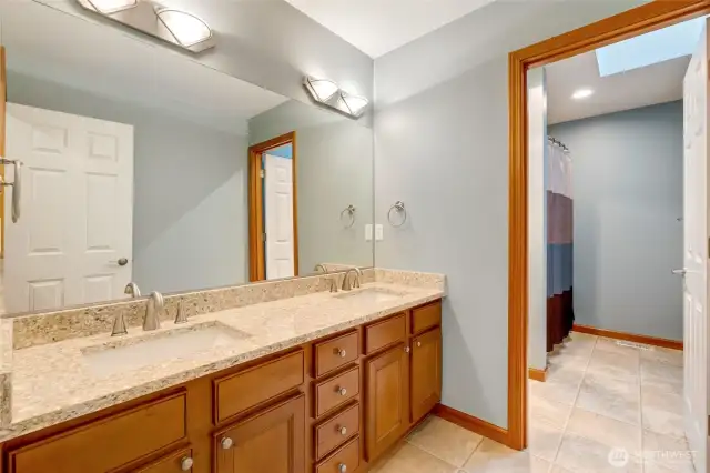 Hall bath.