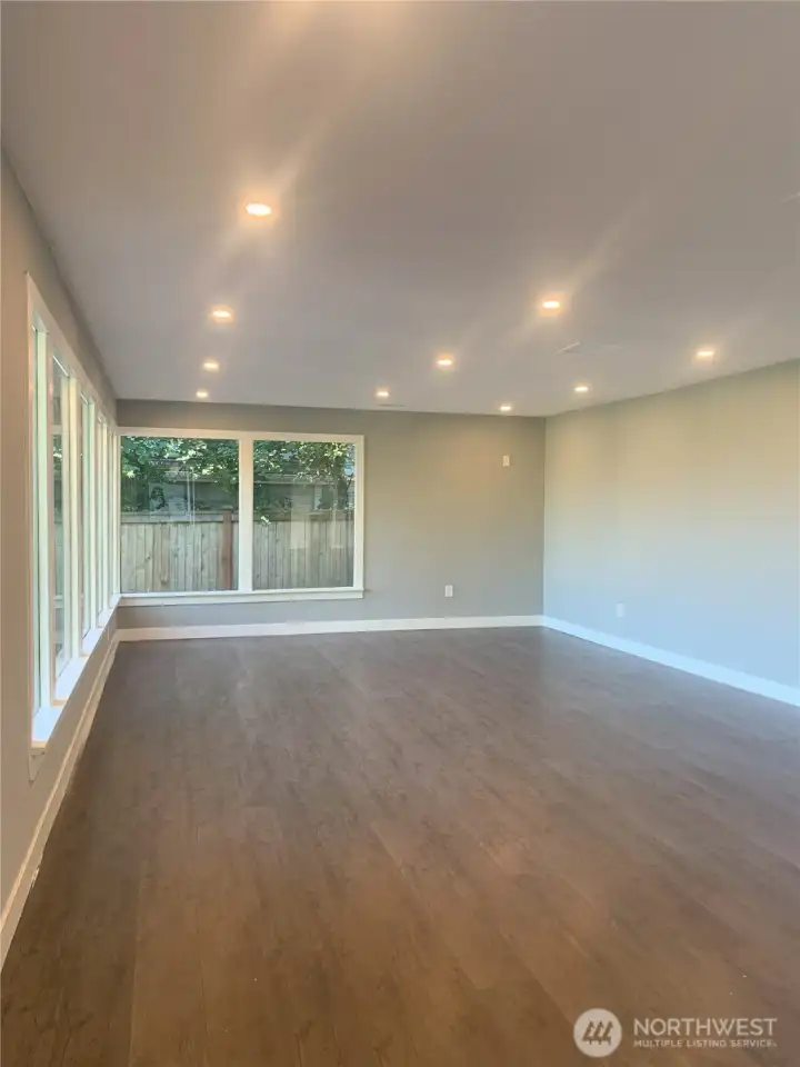 Existing remodeled house - Living room