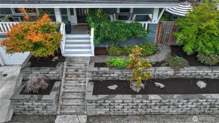 Fresh landscaping tune up