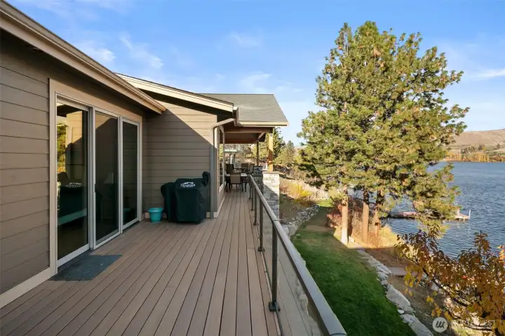 Deck off primary suite.