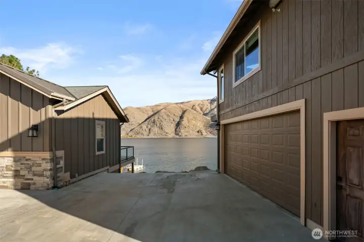 2 car garage, ample parking.