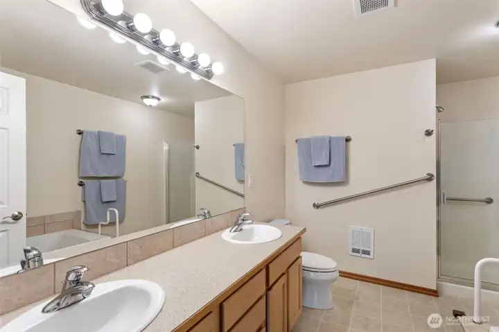 5-piece primary bathroom