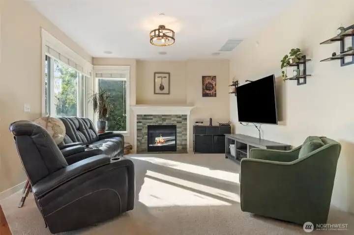 Main level family room.