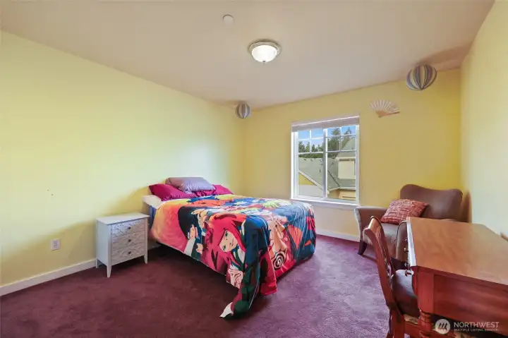 Bedroom #3 (making a total of three bedrooms PLUS office!)