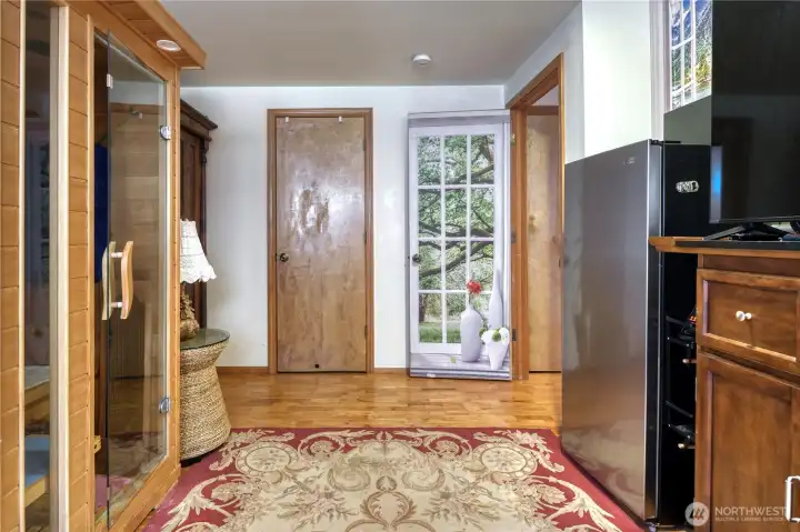 Ground Floor Primary Bedroom - Currently used as Den