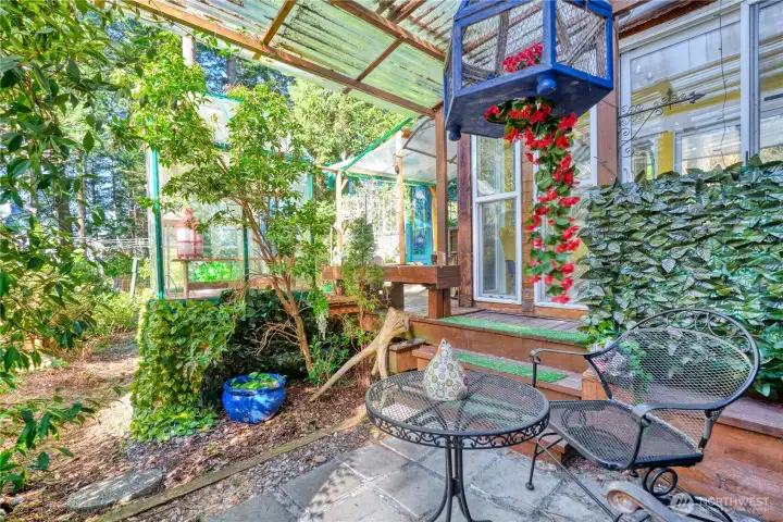 Back Patio Off of Sunroom