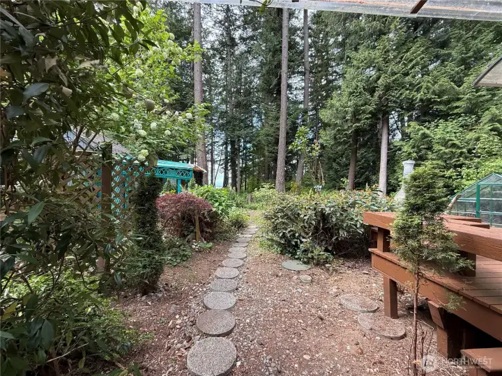 Walkway to Backyard