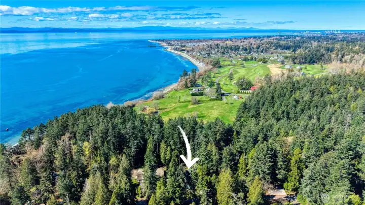 Aerial Looking West