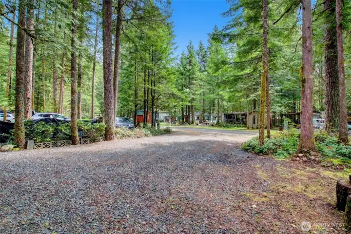 Nice sunny and private lot