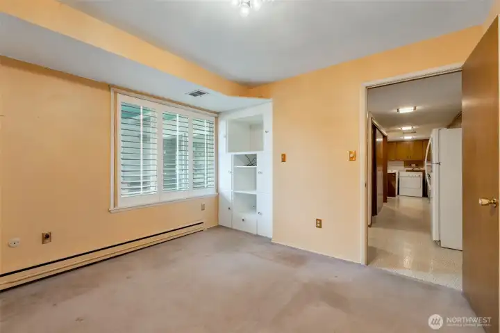 First of the 2 bedrooms on lower level.