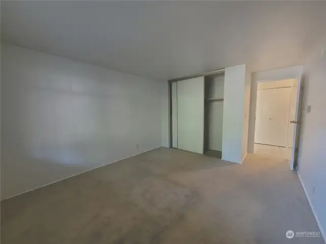 Large bedroom closet