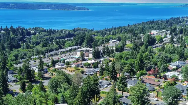 Close to Puget Sound-view from the Drone