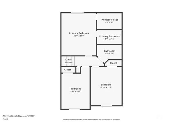 Upstairs Floor Plan